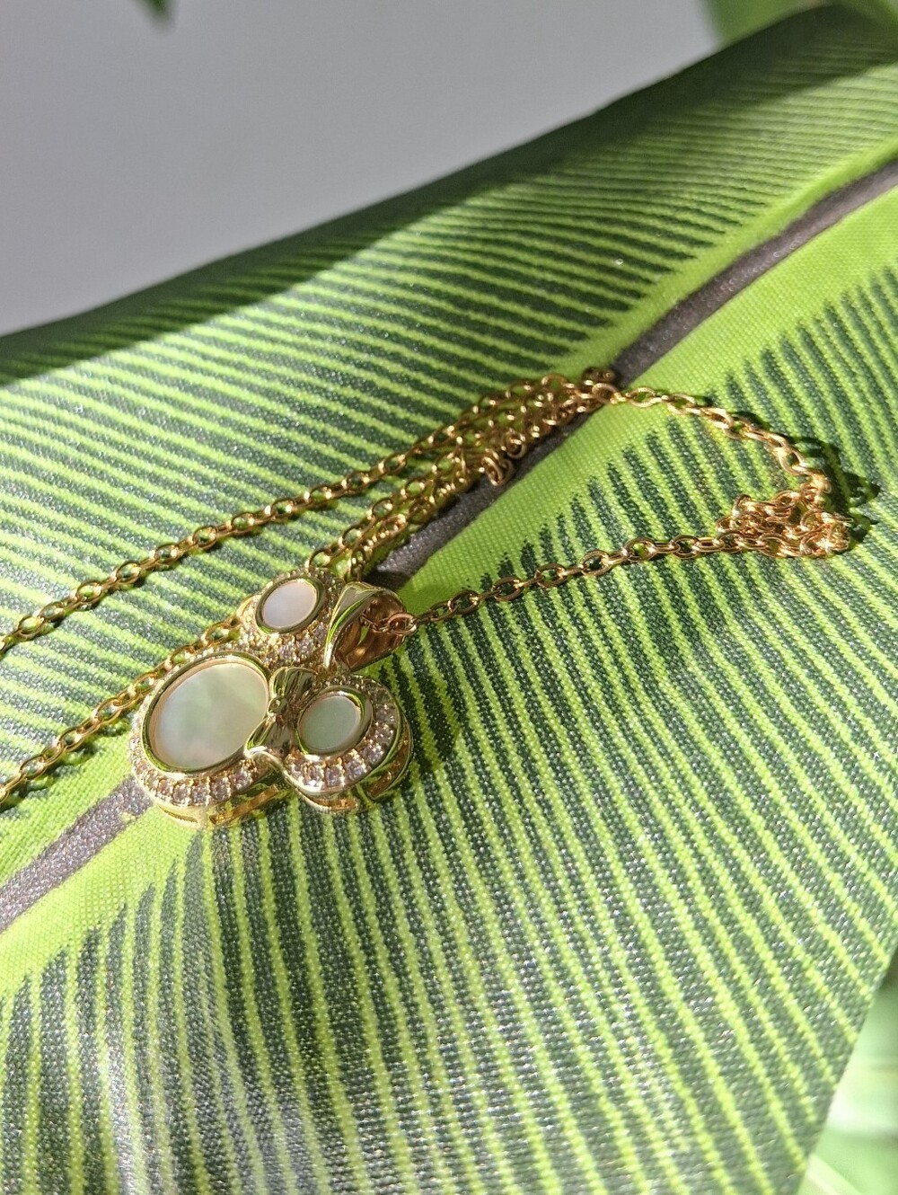 Gold-Tone Mouse Pendant Stainless Steel Necklace - Picture 9 of 9